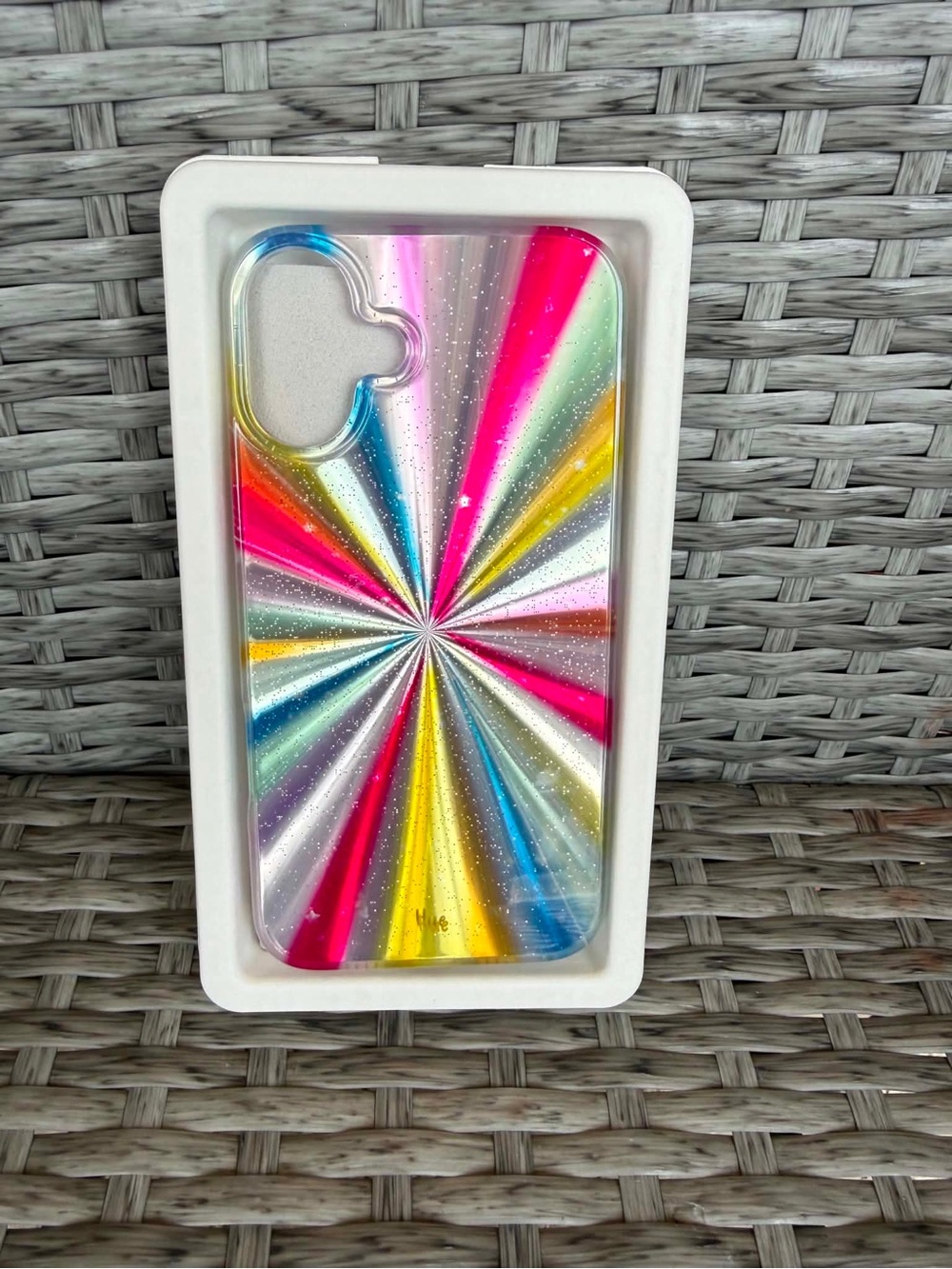 Colorburst Glitter Phone Case - Multicolor Sparkle